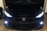 Low & High Beam LED Headlights - RGB Color Changing - H13